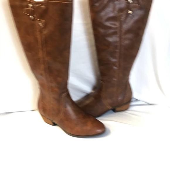 Dr. Scholl's Brilliance Wide-Calf Tall Boots 7.5 W - Picture 2 of 13